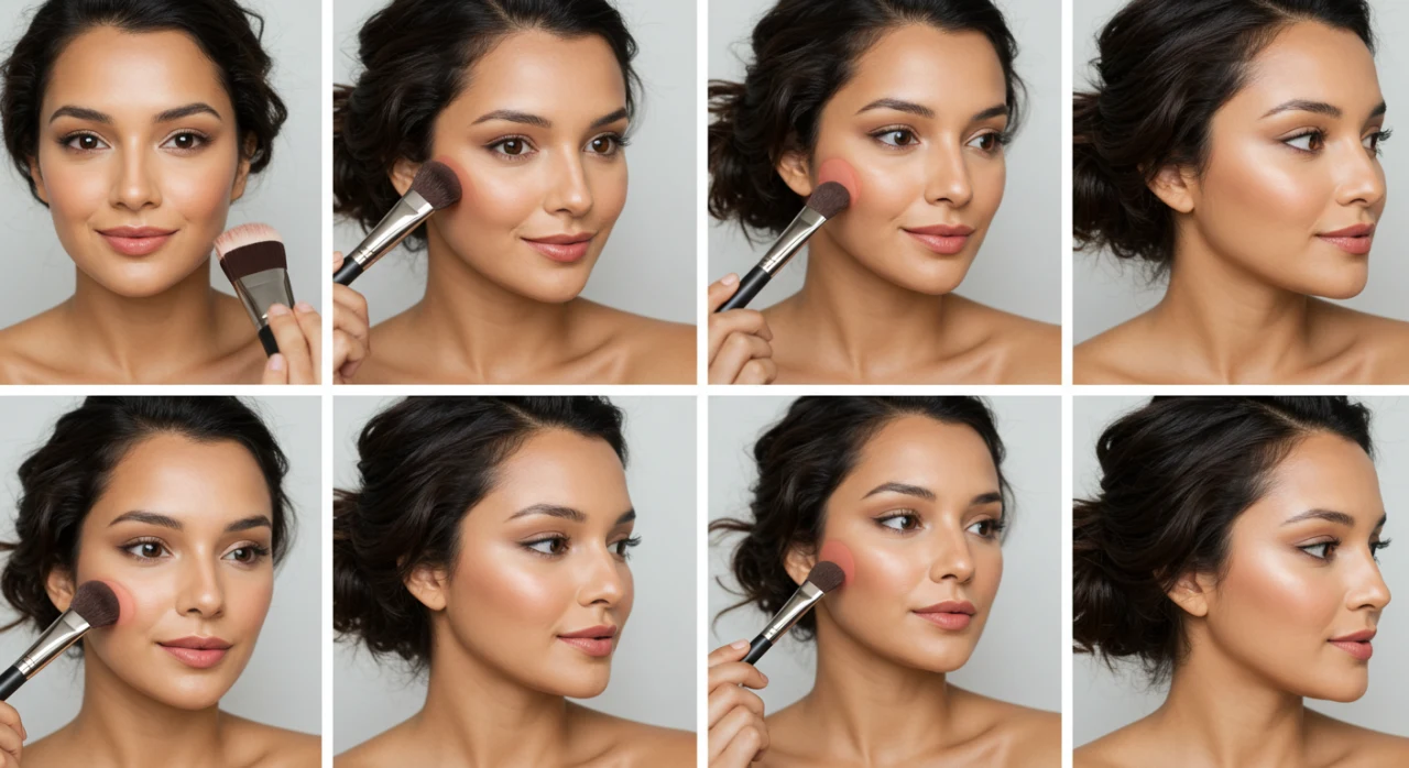 Como Aplicar Blush com Pincel Redondo: Passo a Passo