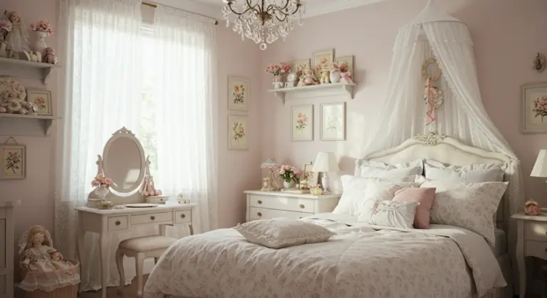 Decoração de Quarto de Menina Delicadeza e Encanto