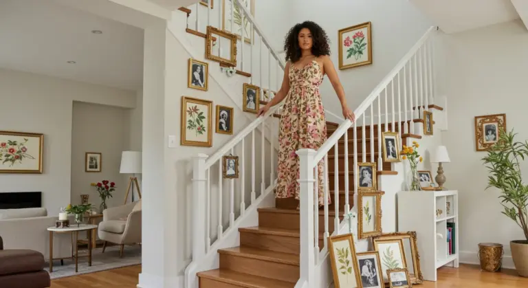 Decoração De Sala Com Escada: 20 Ideias para Aproveite o Espaço Com Criatividade