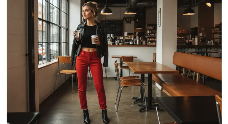 Look com Calça Vermelha: O Segredo das Fashionistas (e Como Copiar!)
