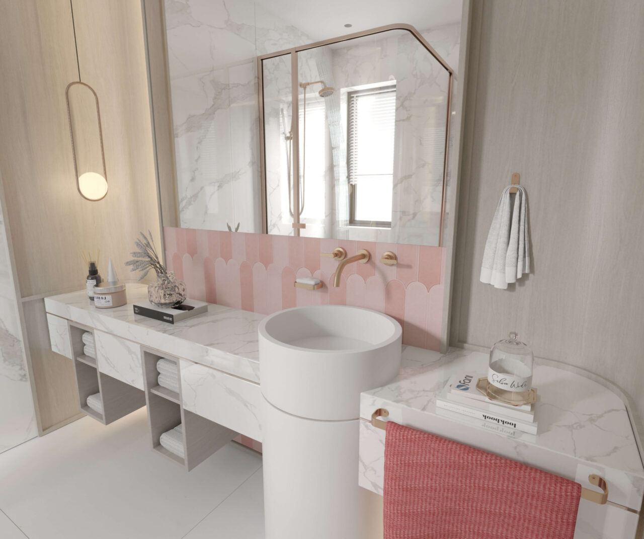 Banheiro rosa: ideias incríveis de ...