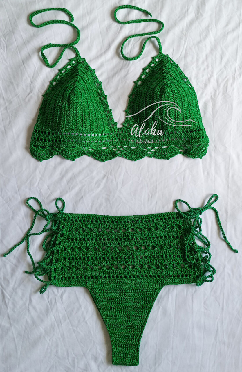 Biquíni Hawaii Luxo Crochê – Aloha Croche