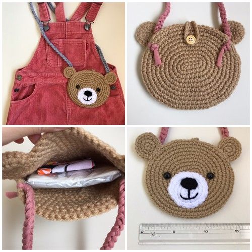 Bolsinhas De Crochê Infantil – Meu ...
