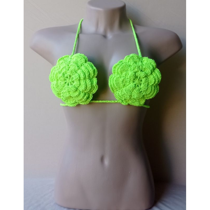 Top Biquíni de Crochê da Romana/ Feito ...