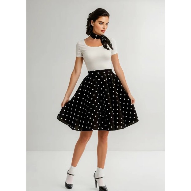 Saia Roupas Anos 60 Plus Size Look ...