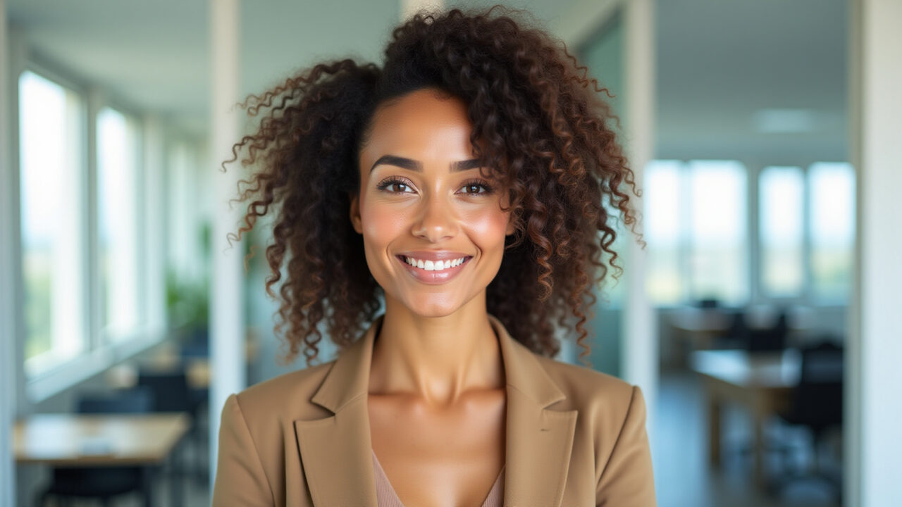 Maquiagem clean para entrevista de emprego.