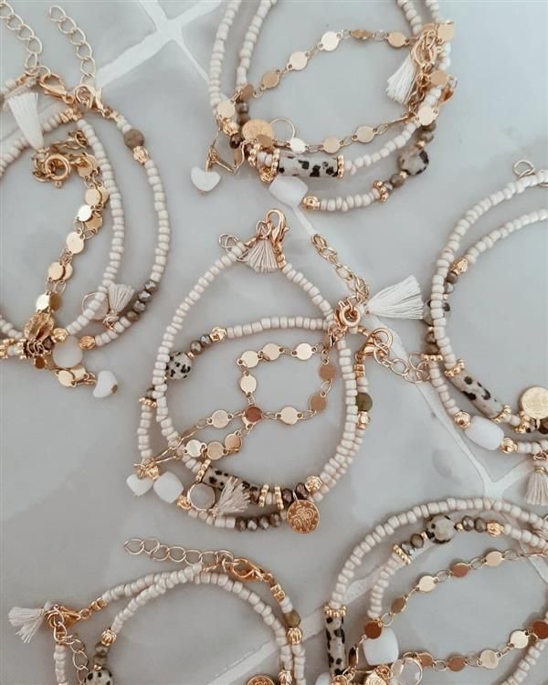 Pulseiras de miçangas: como fazer +44 ...