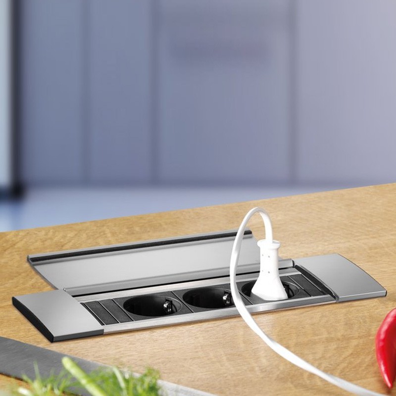 3 Tomadas Cozinha POWER FRAME COVER ...