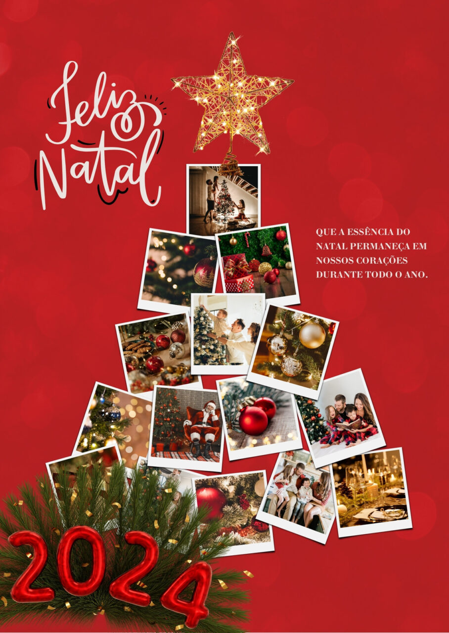 modelos de Cartões de Natal - Canva