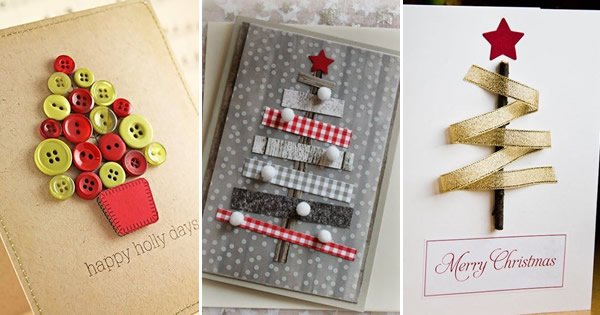 40 Ideias de Cartões de Natal Para ...