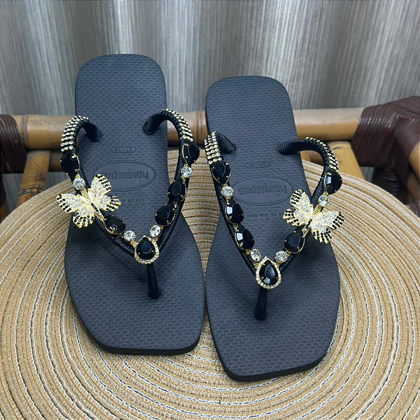 Chinelo Havaianas Decorado Square ...