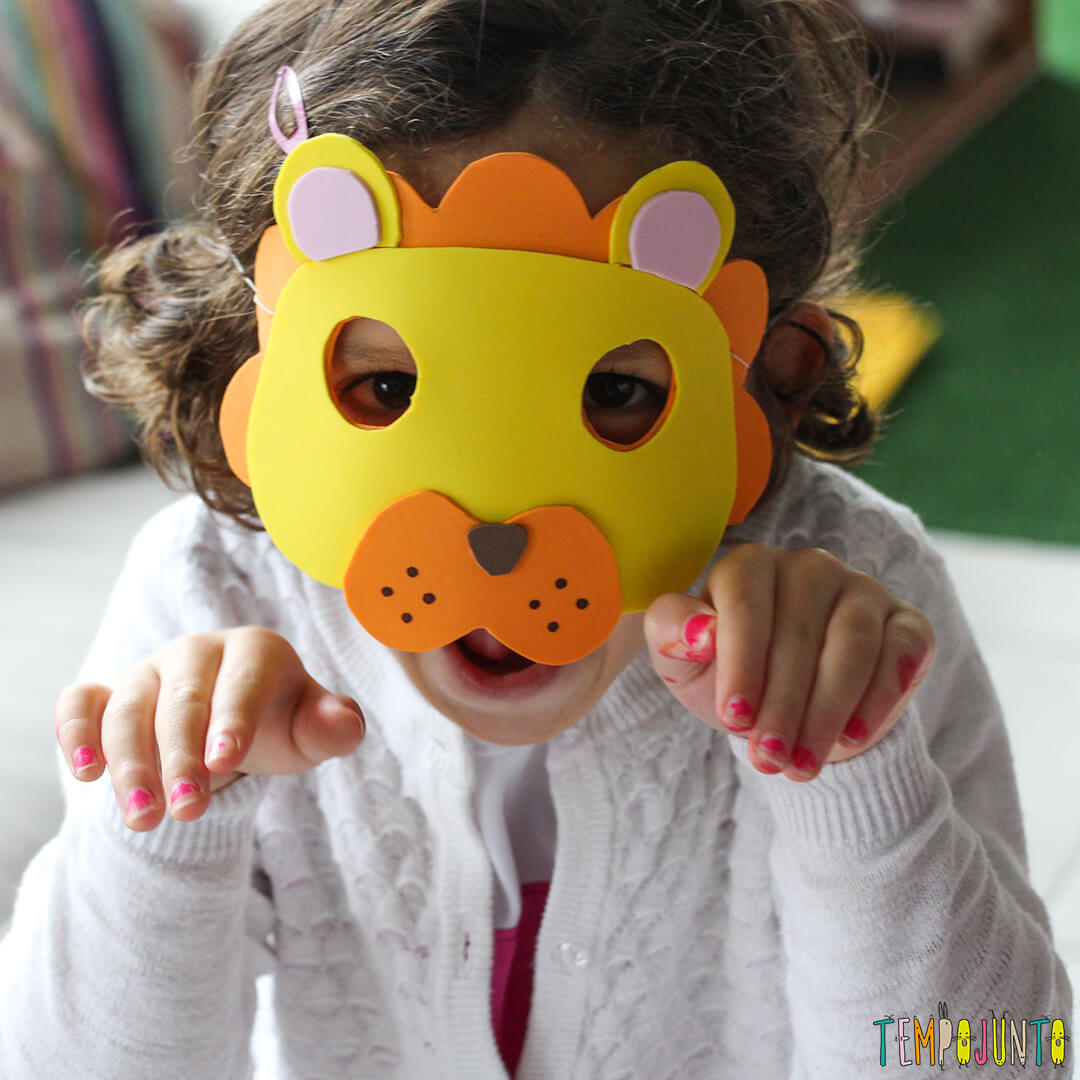 Como fazer máscaras de EVA de animais ...