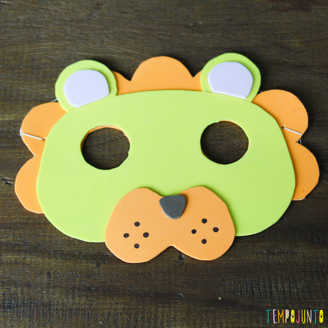Como fazer máscaras de EVA de animais ...