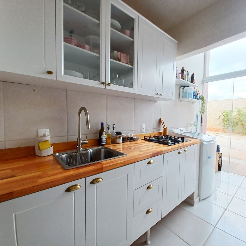Cozinha Modulada 200cm (sem Tampo) 4 ...