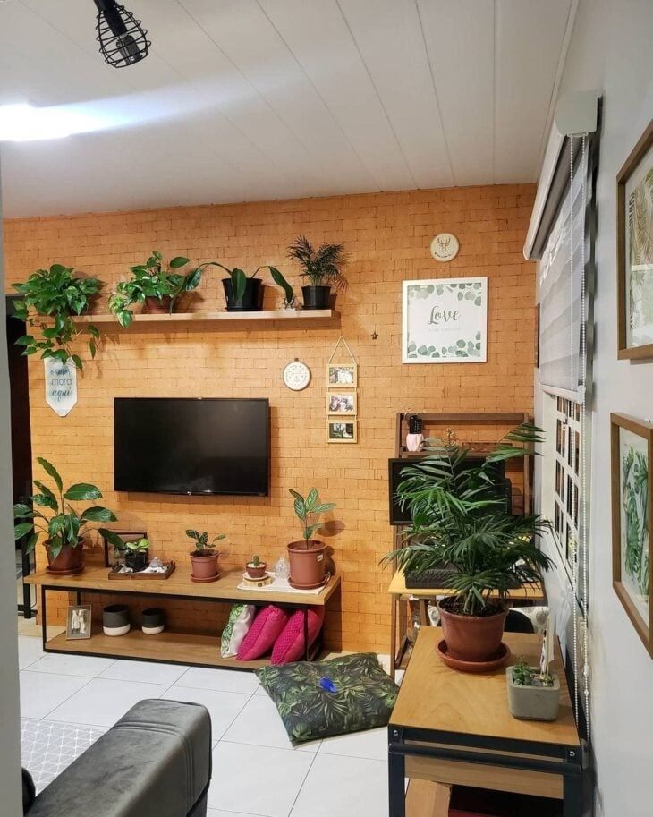 20 ideias de Decoração de Sala Rústica ...