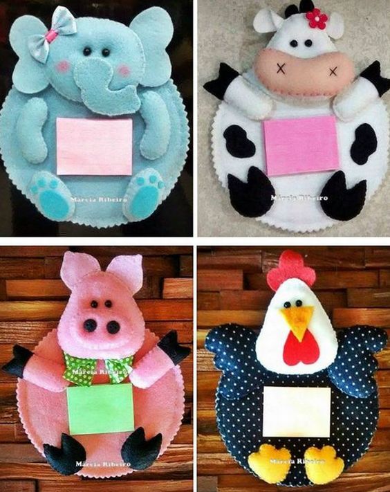 30 Ideias de artesanato em feltro para ...