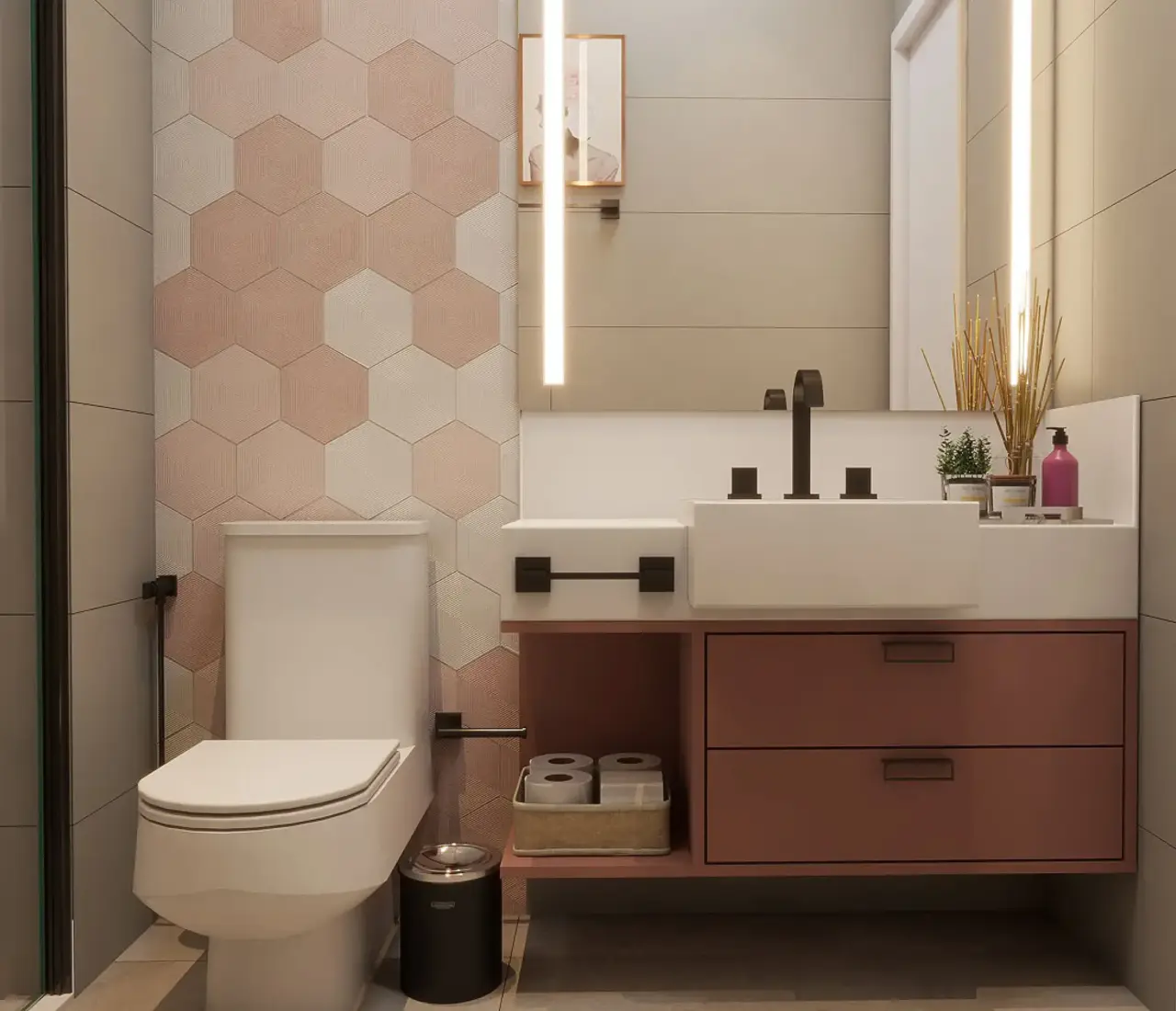 Como decorar banheiro pequeno? | Blog ...