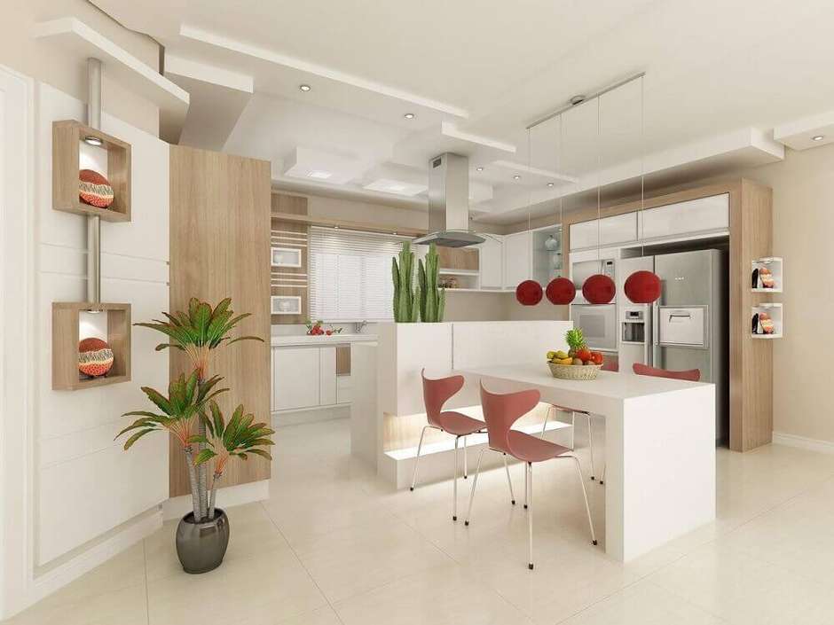 Luminária para Cozinha: +55 Modelos ...