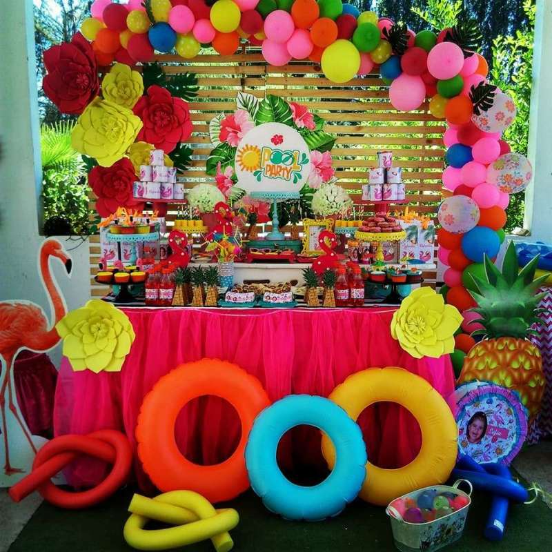 planejar uma festa infantil na piscina ...