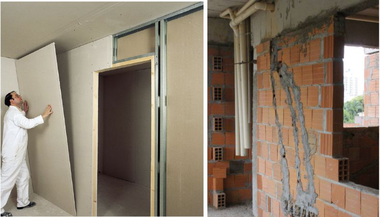 Dividir Ambientes: Drywall ou Alvenaria ...