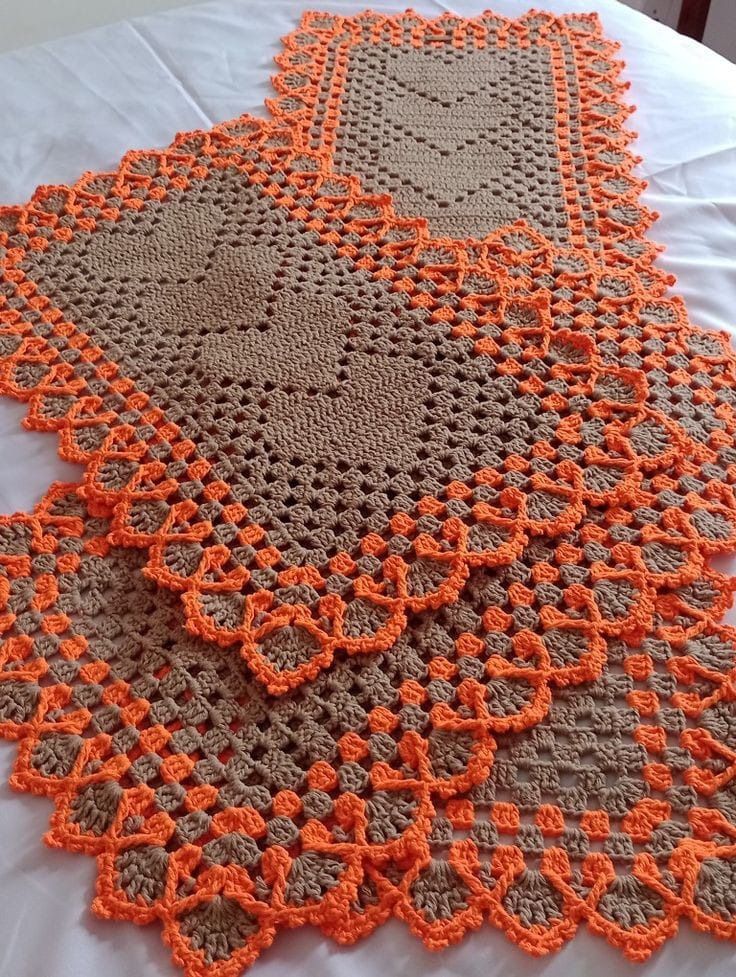 Tapete de croche simples: descubra 160 ...
