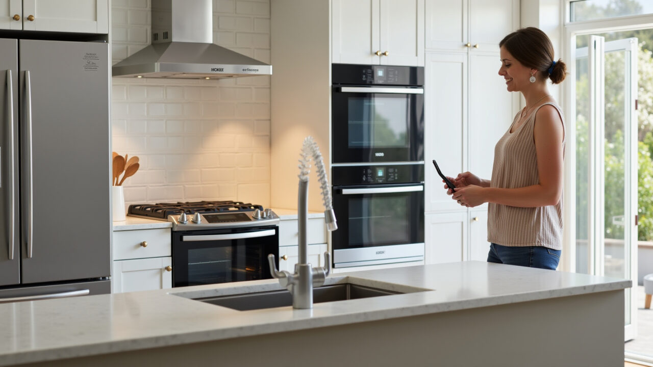 Eletrodomésticos com alta eficiência energética.