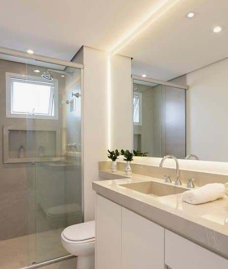 Espelho Flutuante com LED · Ideias e ...