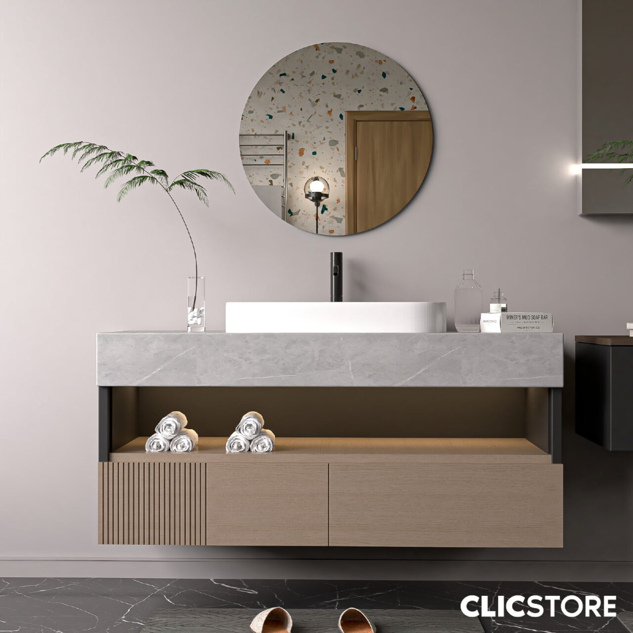 Espelho Redondo 30cm Decoração Parede ...