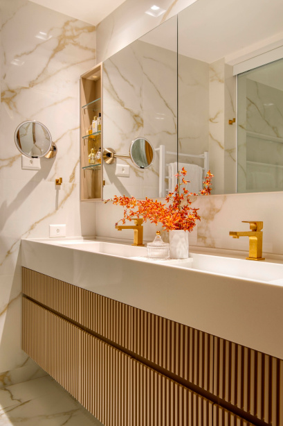 Espelhos para banheiro: 81 fotos para ...