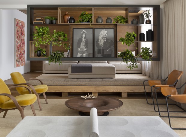 vazados que dividem ambientes ...