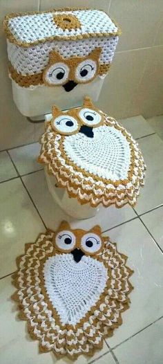 jogos de banheiro croche ...