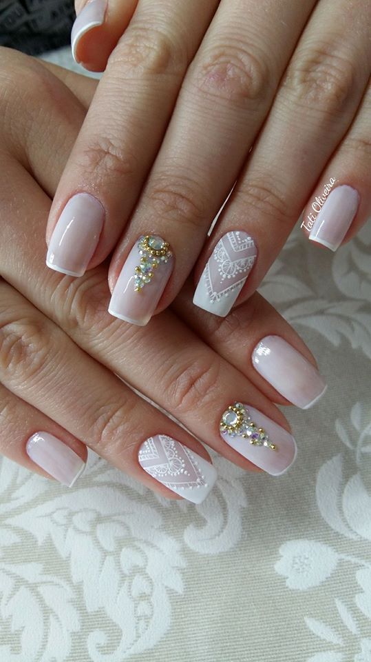 Unhas para madrinhas de casamento: 50 ...
