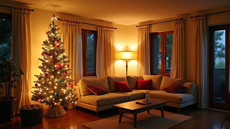 Árvore de Natal de Parede: O Guia Definitivo (e Criativo) para Apartamentos Pequenos!