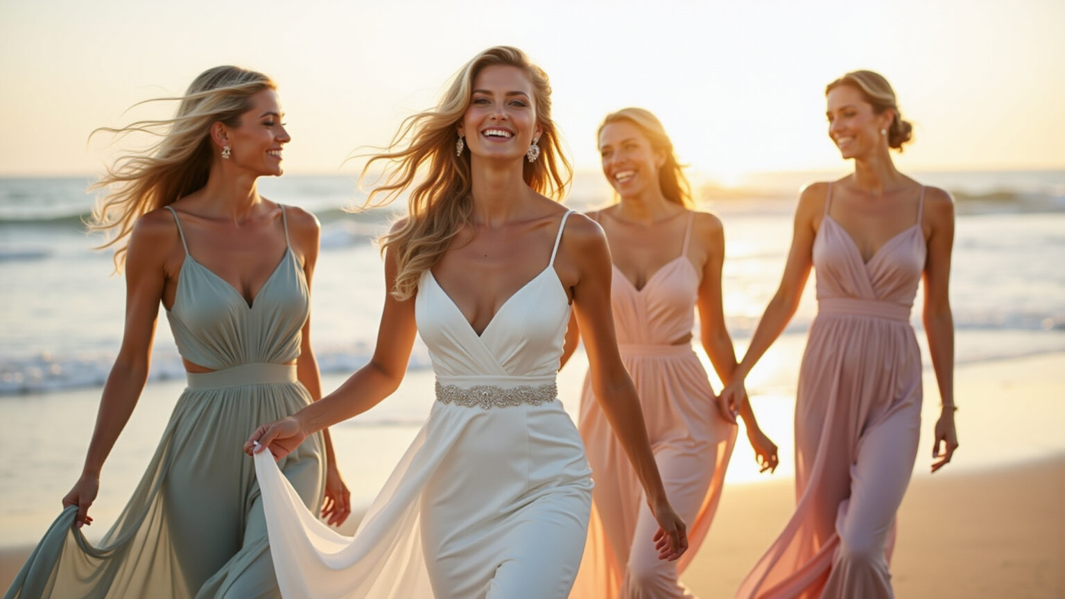 Madrinhas em Harmonia: Como Escolher a Paleta de Cores Perfeita para os Vestidos