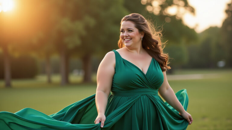 Madrinha Plus Size Radiante: Dicas e Modelos de Vestidos que Valorizam Suas Curvas