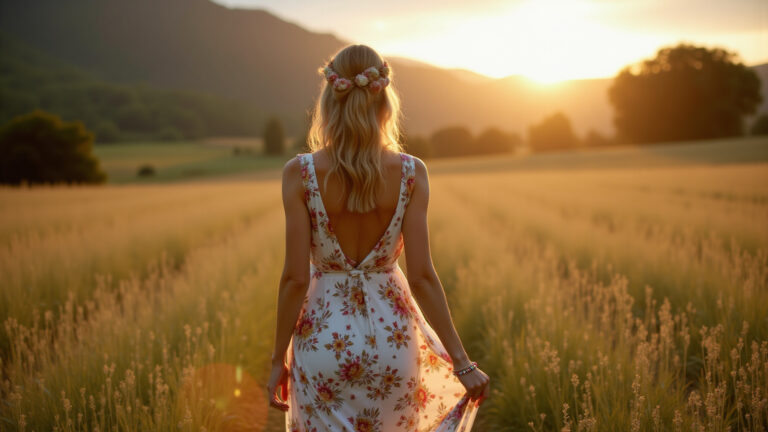 Casamento no Campo Convidada: Vestidos Longos Estampados que Combinam com a Ocasião (Inspirações!)