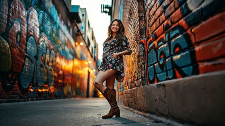 Bota Country Cano Curto Marrom: 7 Ideias de Looks Femininos Estilosos para Usar o Ano Todo