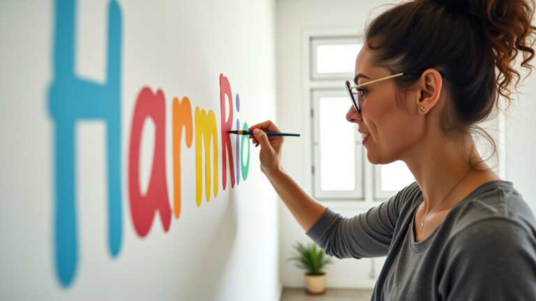 Lettering em Paredes: Guia COMPLETO + 10 Dicas INÉDITAS Para Sua Casa Falar
