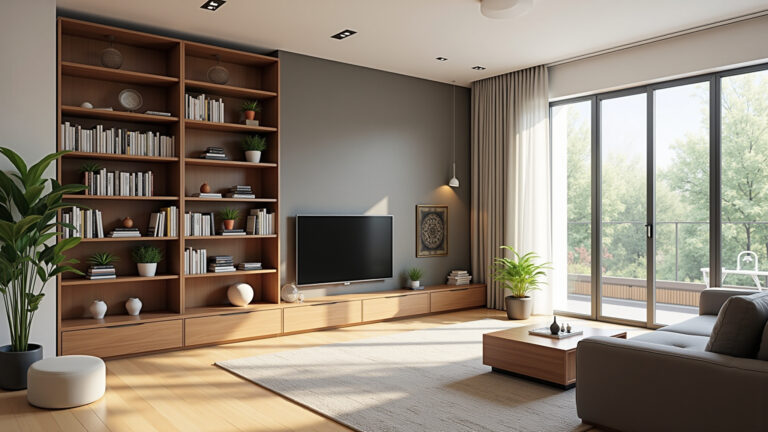 Estante Vazada: A Solução Criativa para Ambientes Integrados (e Lindos!)
