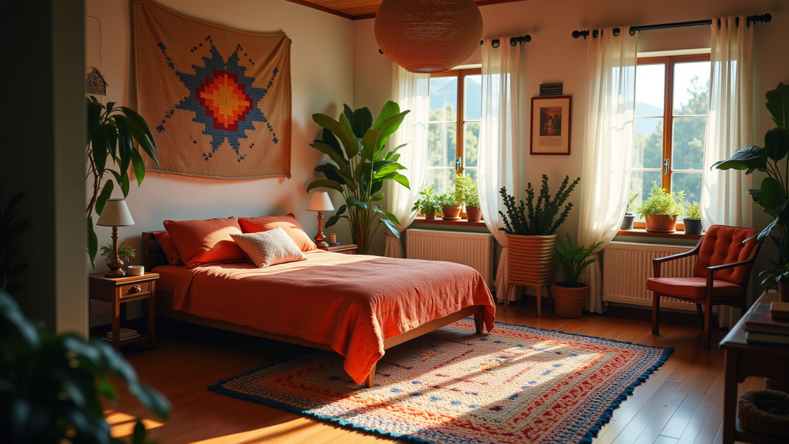 Ideias e Dicas de Tapete de Crochê para Quarto de Casal