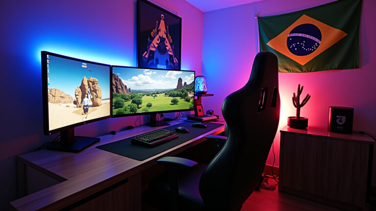 10 Ideias Incríveis para a Decoração do Seu Quarto Gamer
