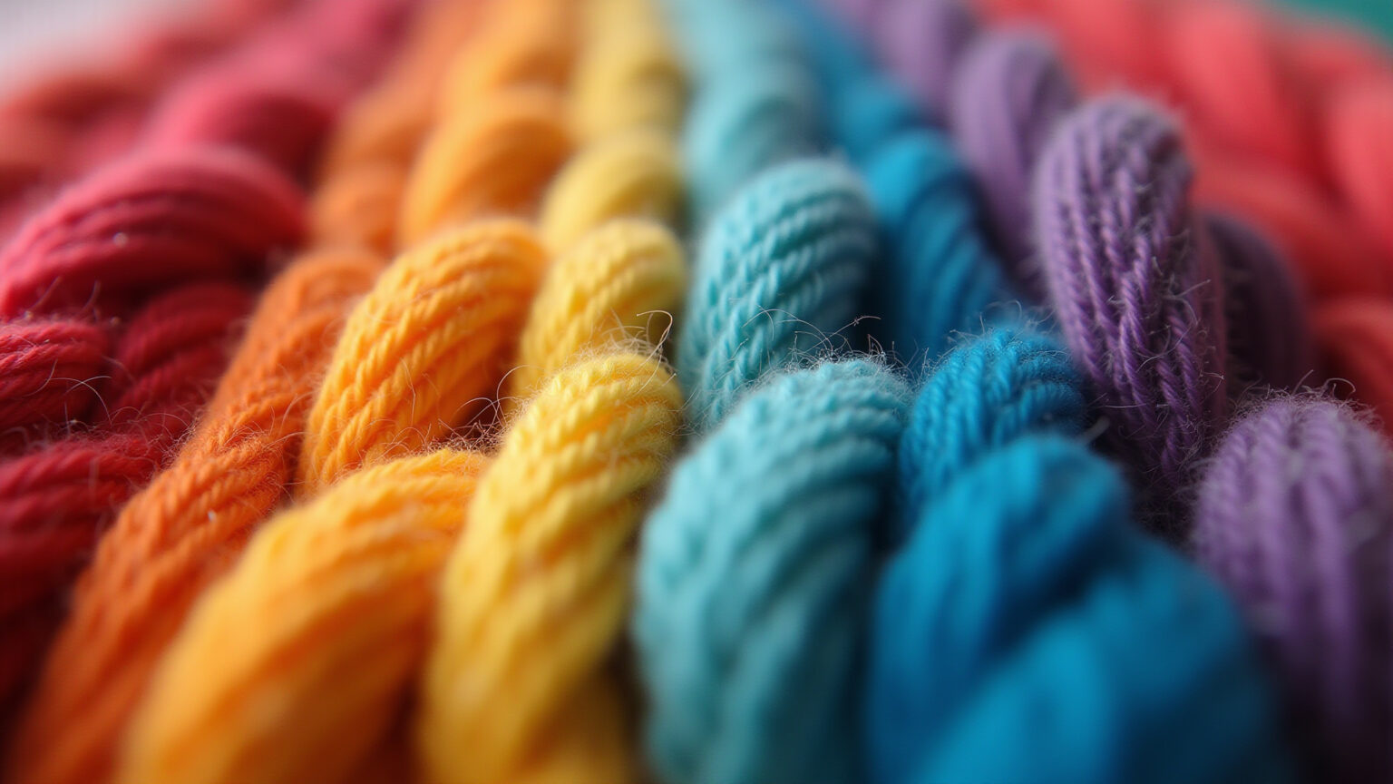 Transição de cores em amigurumi com acabamento limpo e profissional.