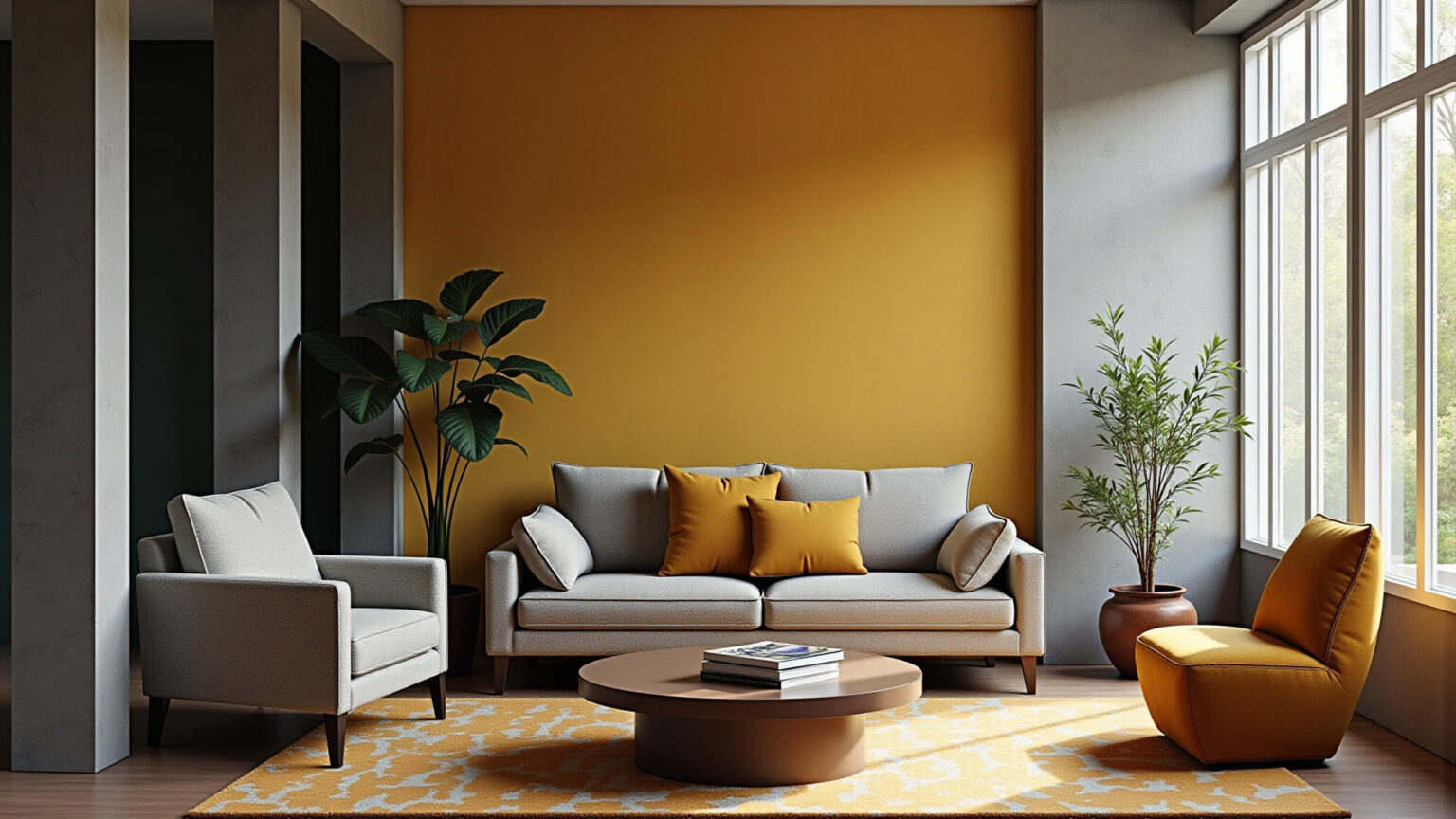 Parede de Cimento Queimado na Sala: O Segredo Revelado Para Um Toque Industrial e Aconchegante!