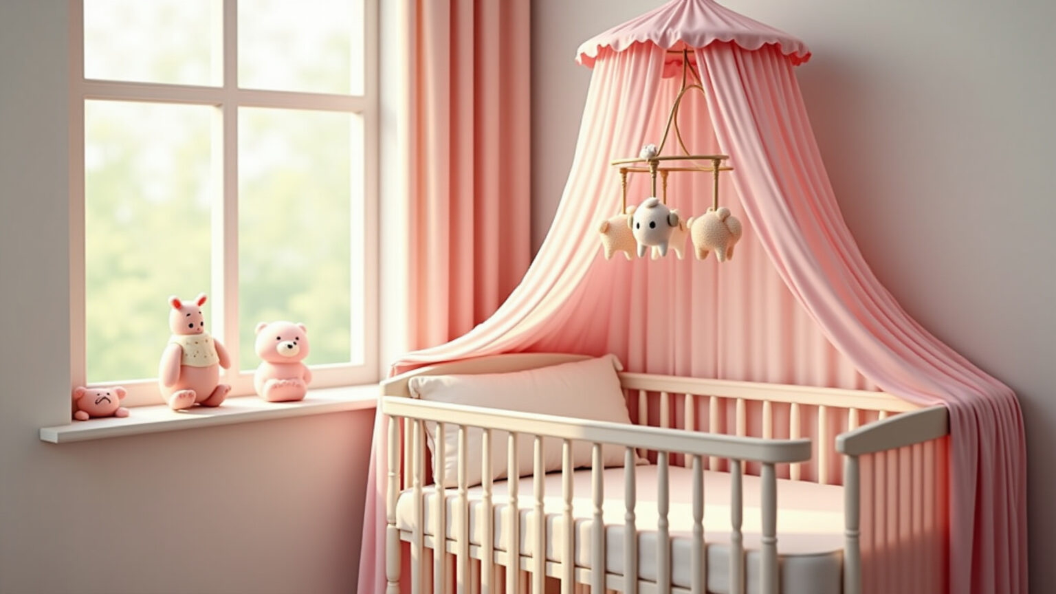 Quarto de Bebê Menina: 15 Decorações Delicadas