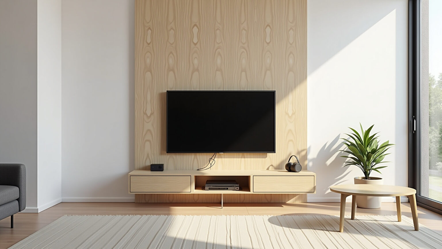 DIY Painel de TV: Ideia Simples e Barata Para Sua Sala