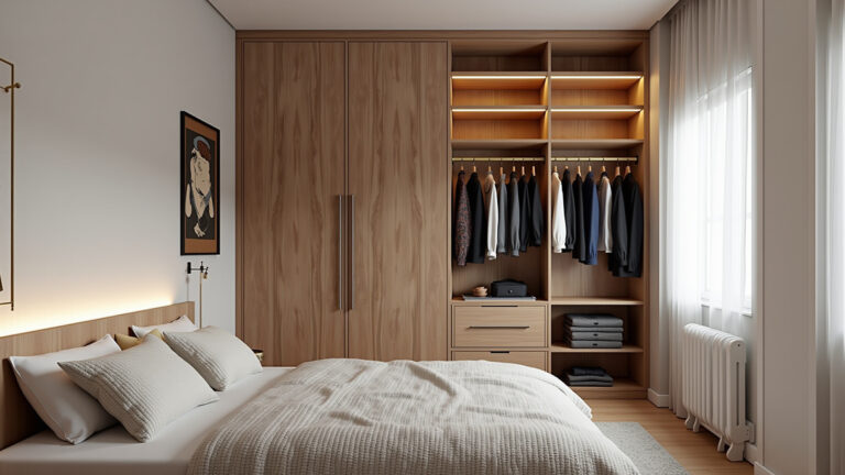 Quarto de Casal Pequeno: O Truque do Closet que Ninguém Te Contou