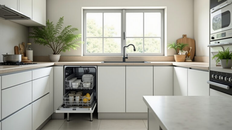 Quais os melhores lugares para instalar a máquina de lavar louça na cozinha?