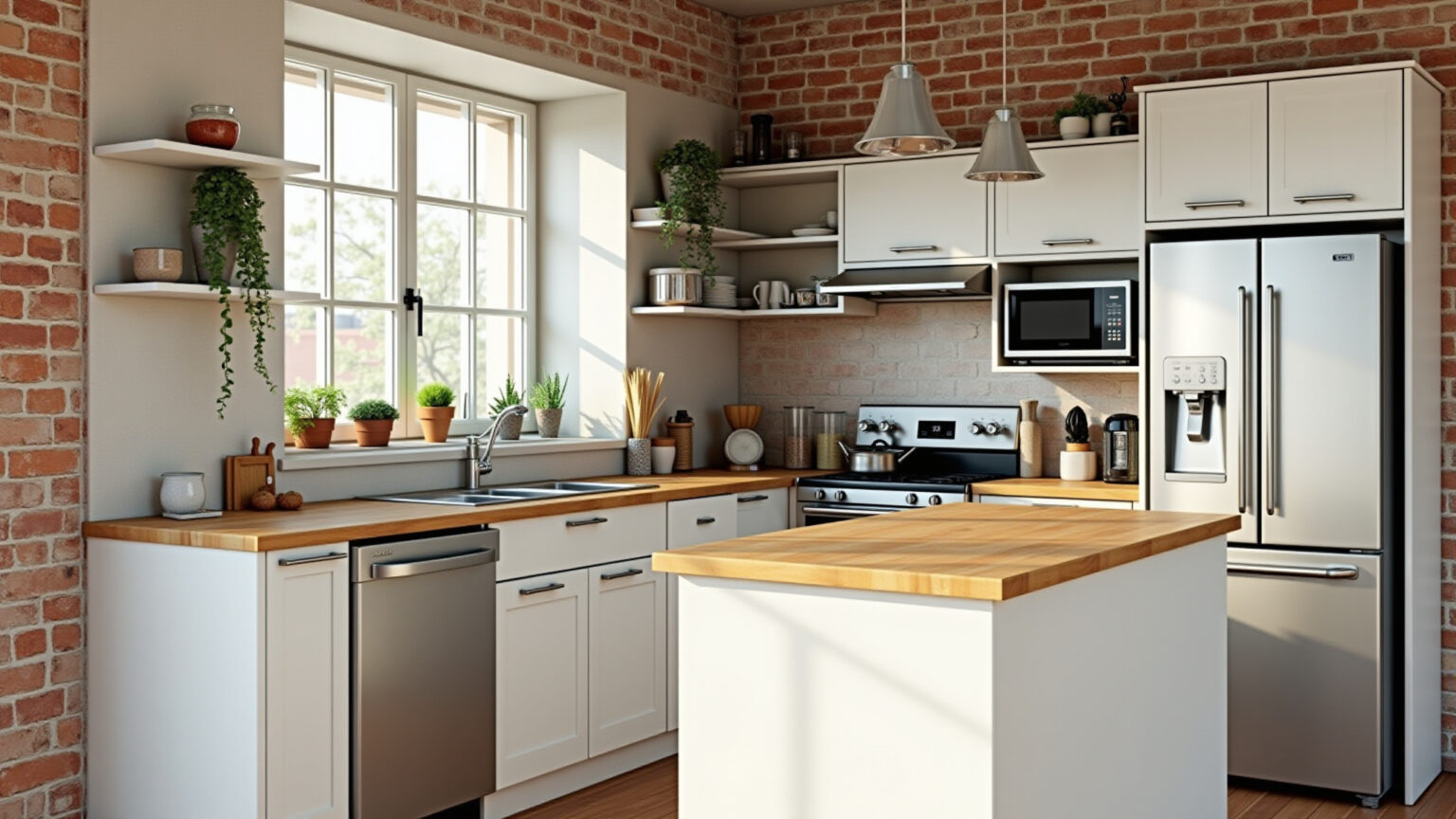 Cozinha com Tijolinho à Vista: O Que Ninguém Te Conta Antes de Reformar!