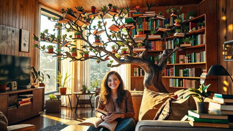 Decoração com Livros: 8 Ideias Além da Estante Usual