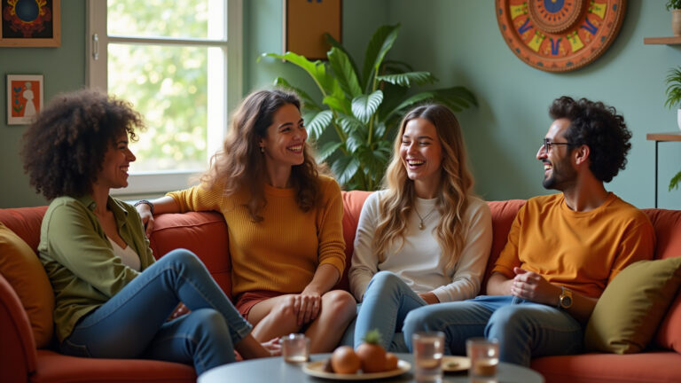 Lar, Doce Lar… E Amigos? A Incrível Arte da Decoração de Sala de Estar Revelada!